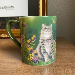 Lang Butterfly Dream Cat Mug